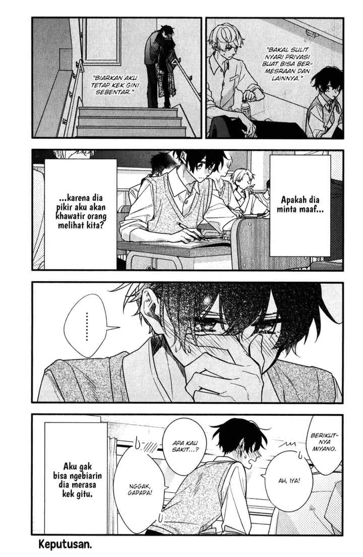 Sasaki to Miyano chapter 43 halaman 10