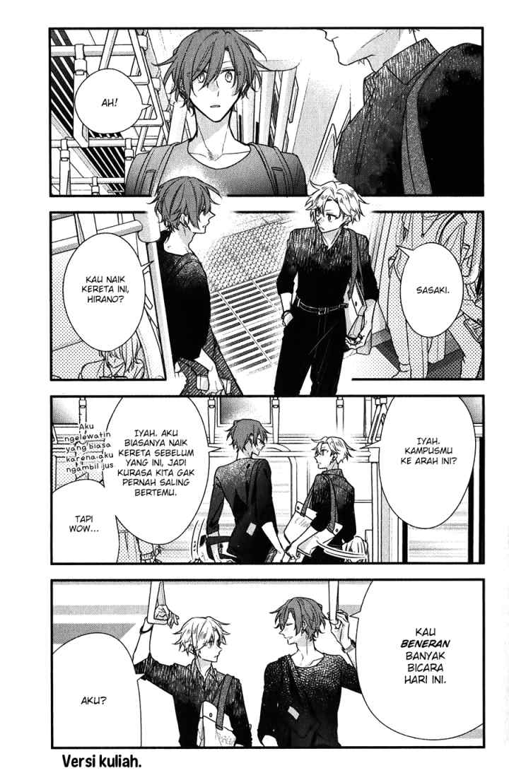 Sasaki to Miyano chapter 43 halaman 11