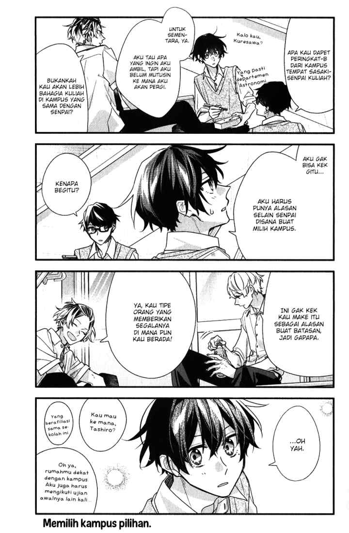 Sasaki to Miyano chapter 43 halaman 9