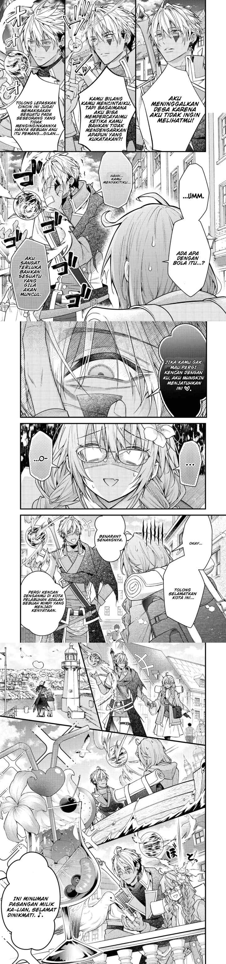 Sekai o Sukutta Saikyō Yūsha ni Sutōkā Sareru Mura Musume no Hanashi chapter 2 halaman 4