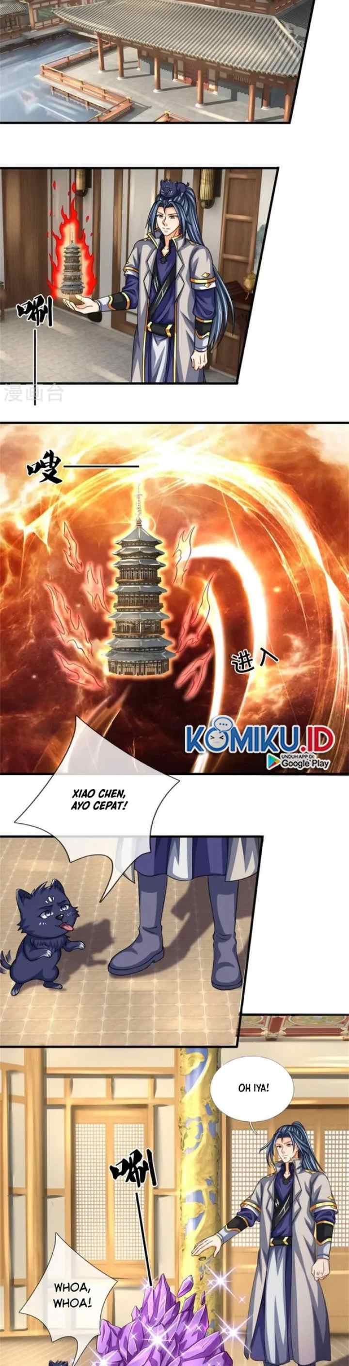 Shenwu Tianzun chapter 500 halaman 14