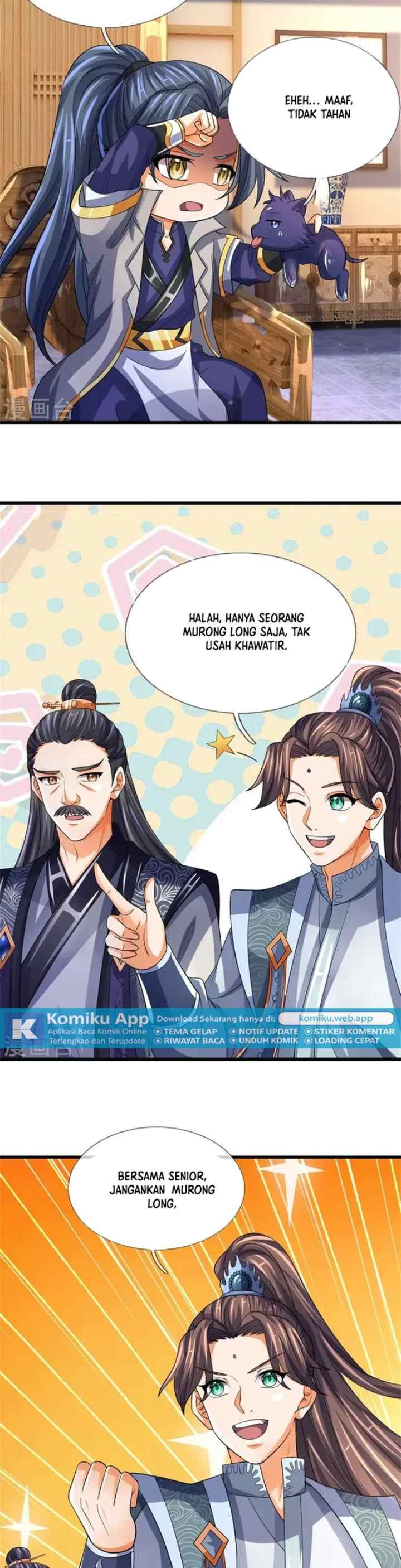 Shenwu Tianzun chapter 500 halaman 8