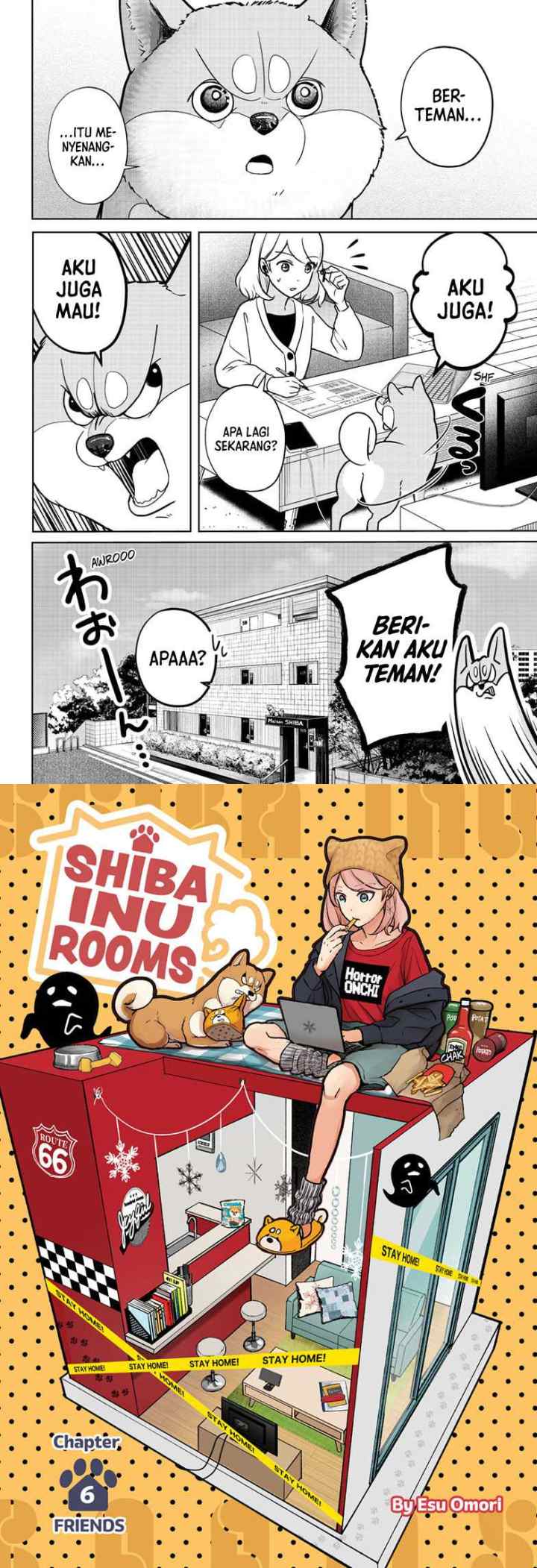 Shiba-Tsuki Bukken chapter 6 halaman 4