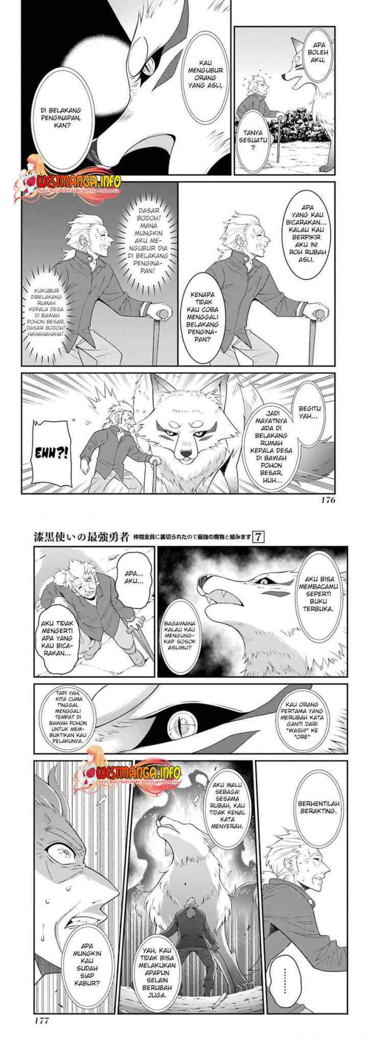 Shikkoku Tsukai no Saikyo Yusha Nakama Zen'in ni Uragira Retanode Saikyo no Mamono chapter 37 halaman 9