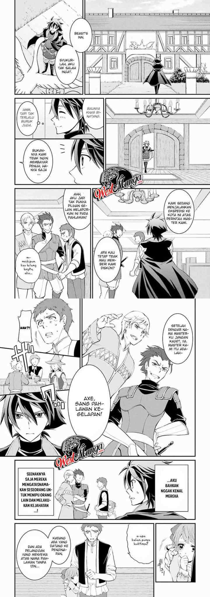 Shikkoku Tsukai no Saikyo Yusha Nakama Zen'in ni Uragira Retanode Saikyo no Mamono chapter 4.2 halaman 4