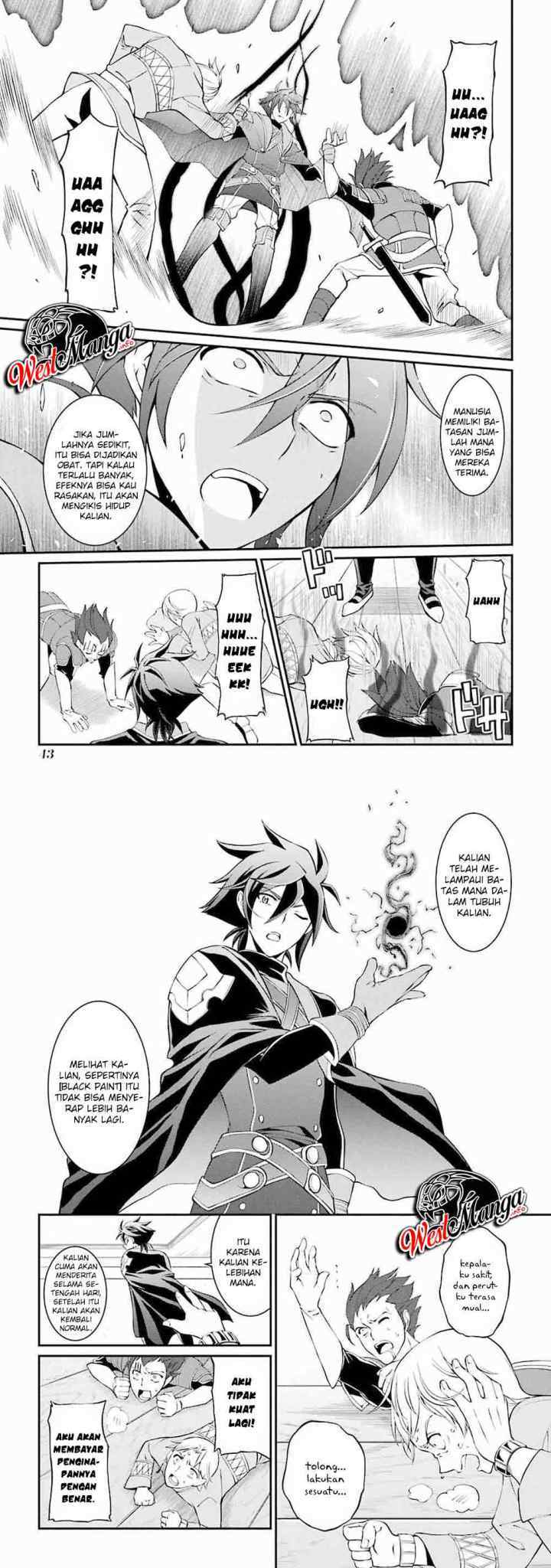 Shikkoku Tsukai no Saikyo Yusha Nakama Zen'in ni Uragira Retanode Saikyo no Mamono chapter 4.2 halaman 9
