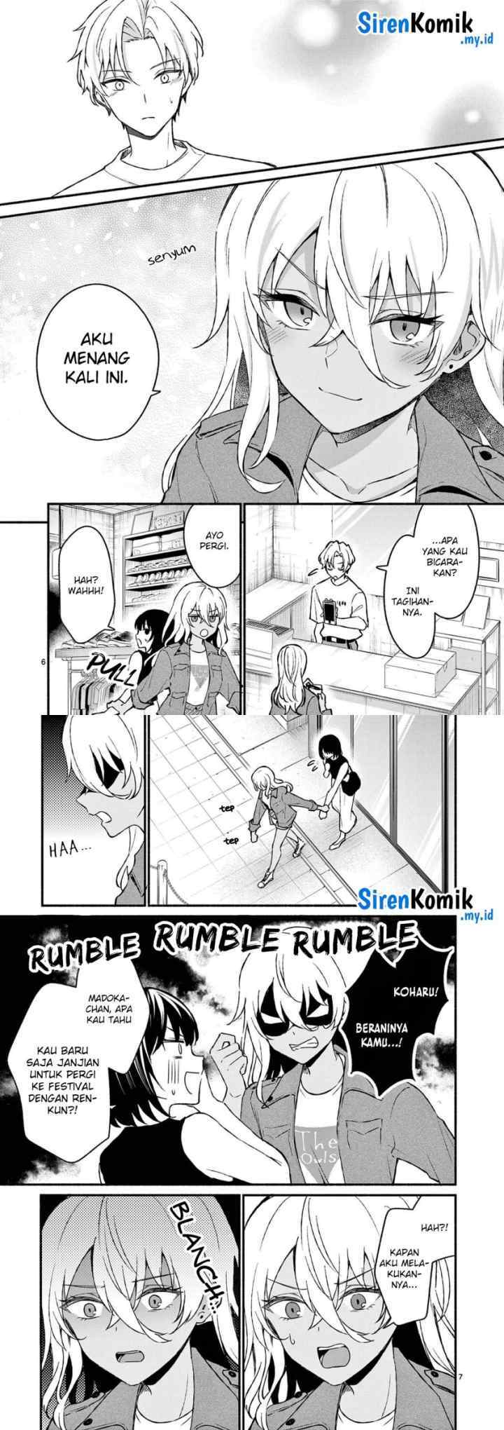 Shiotaiou no Sato-san ga Ore ni dake Amai chapter 35 halaman 4