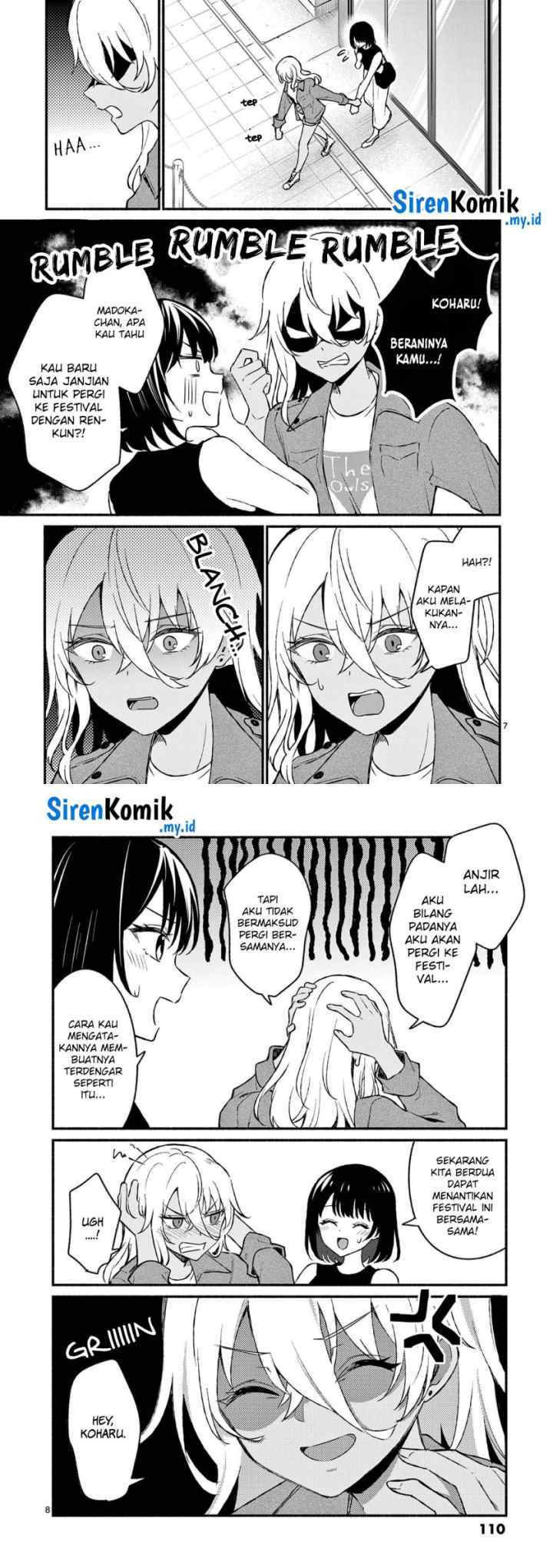 Shiotaiou no Sato-san ga Ore ni dake Amai chapter 35 halaman 14