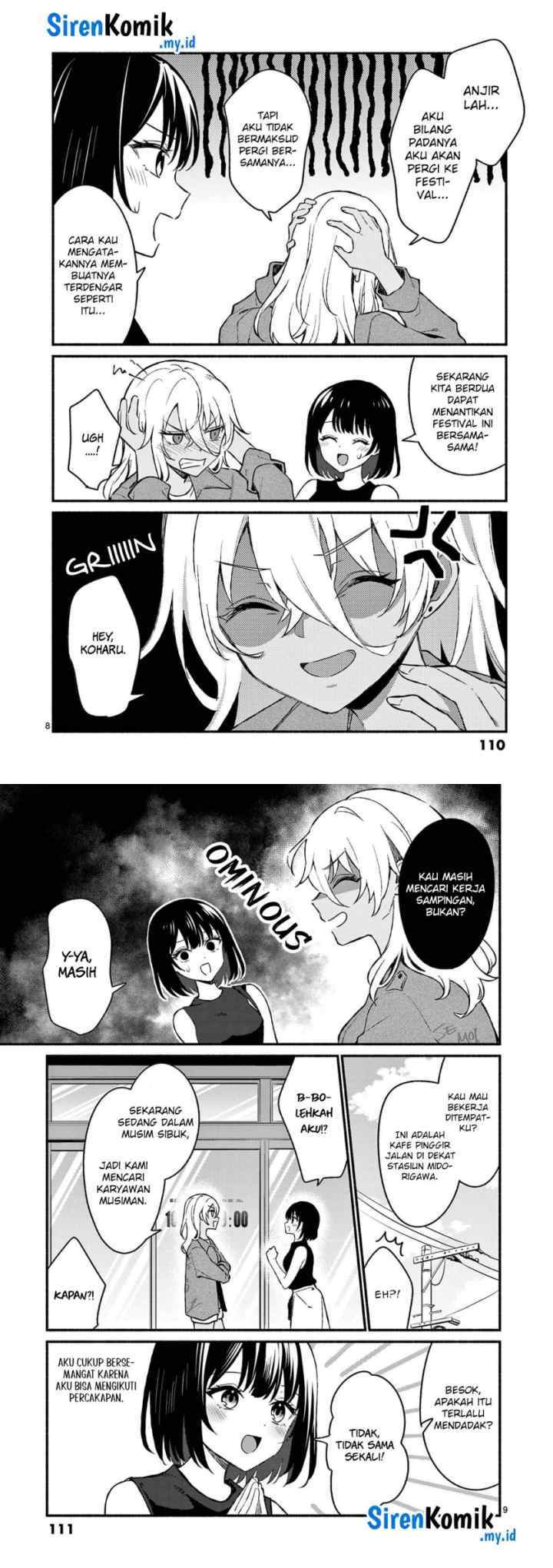 Shiotaiou no Sato-san ga Ore ni dake Amai chapter 35 halaman 5