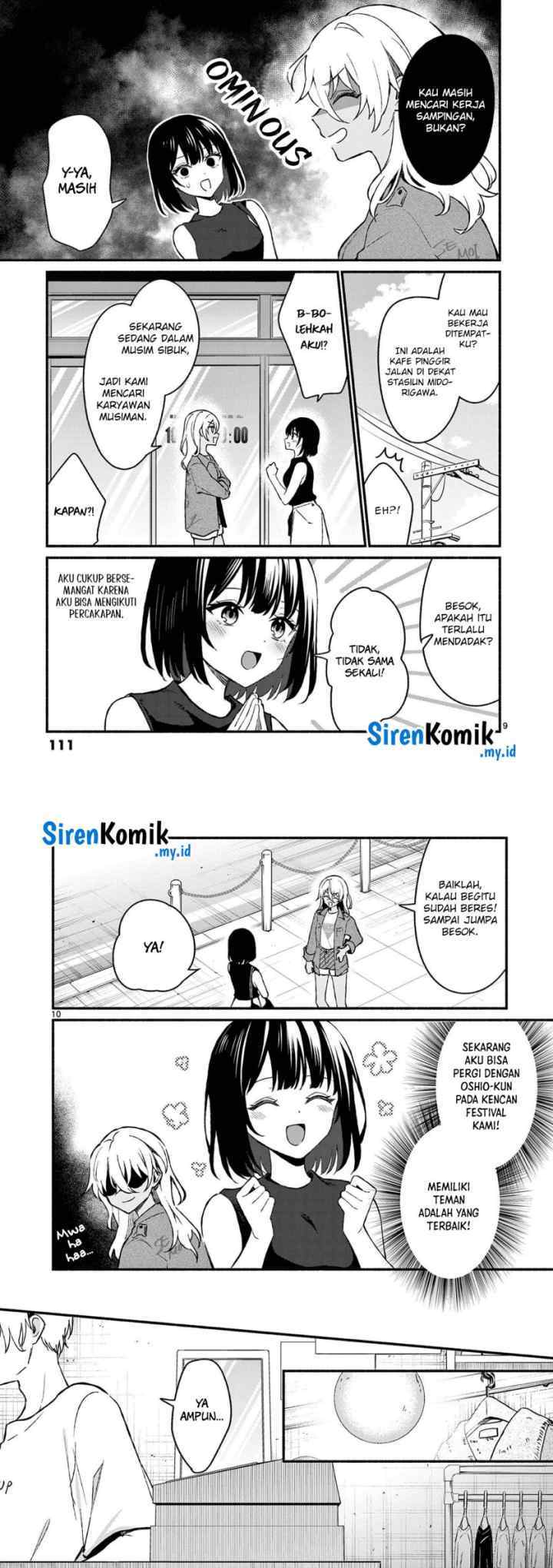 Shiotaiou no Sato-san ga Ore ni dake Amai chapter 35 halaman 15