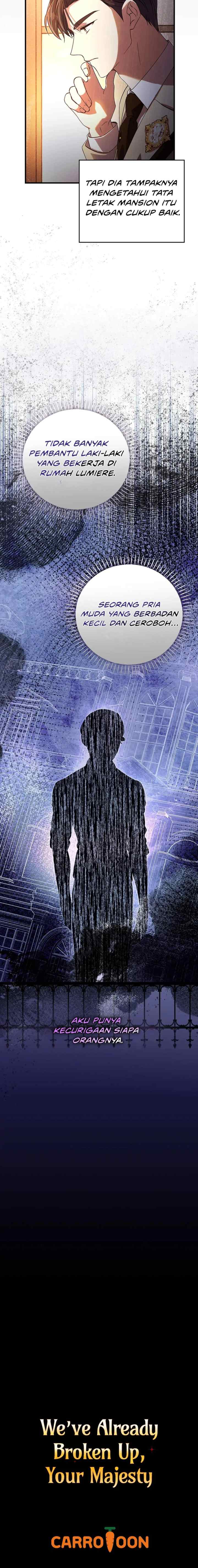 Since I Don't Remember Anything About It, Shall We Break Up, Your Majesty? chapter 23 halaman 18