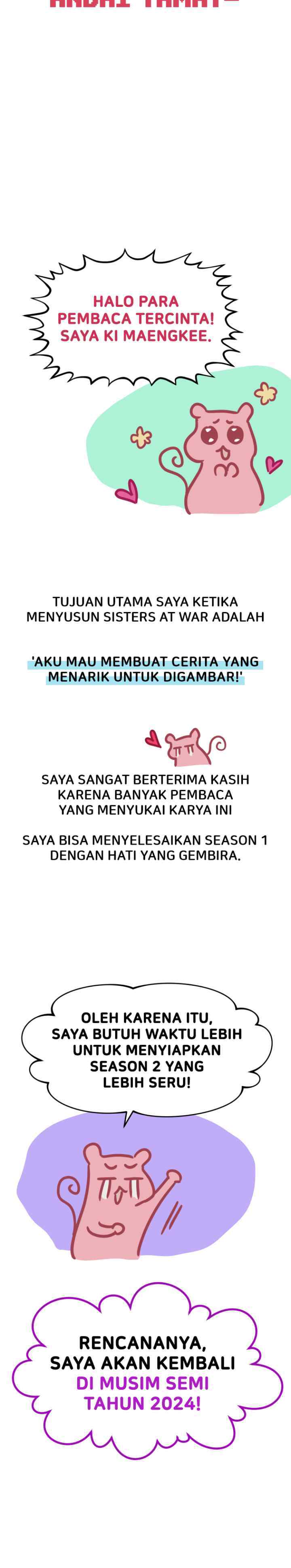 Sisters at War chapter 62.5 halaman 17