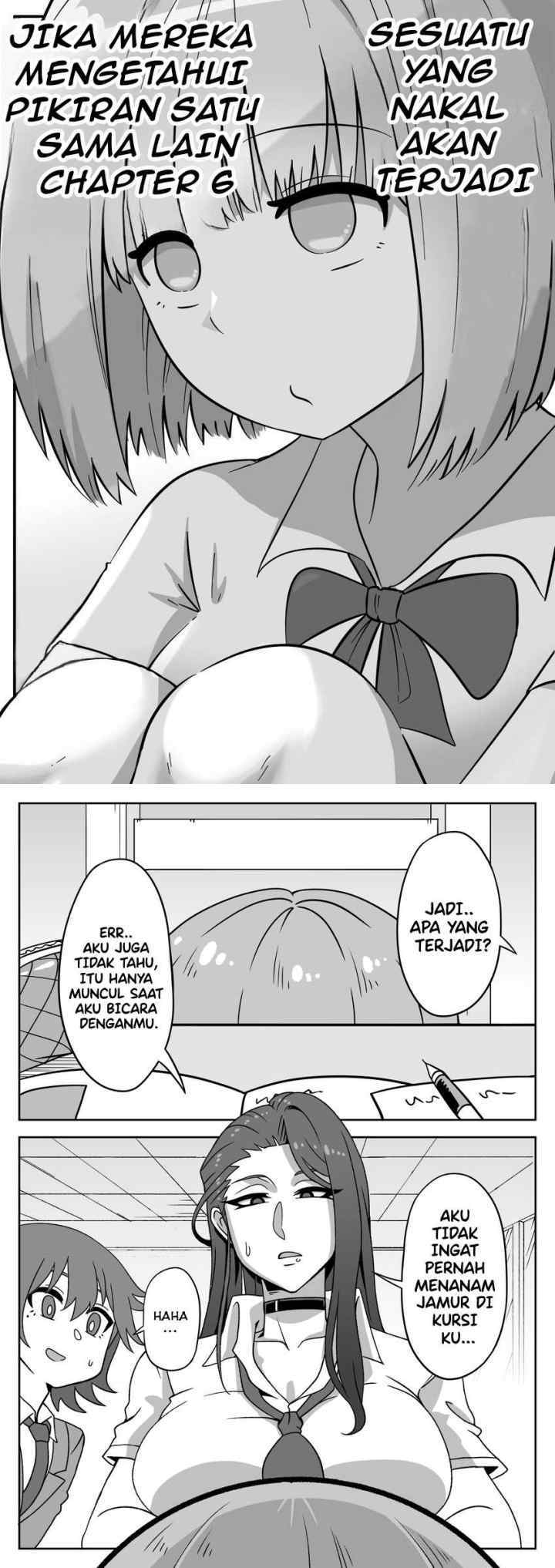 Something Naughty Would Happen If They Knew Each Other's Thoughts chapter 6 halaman 7