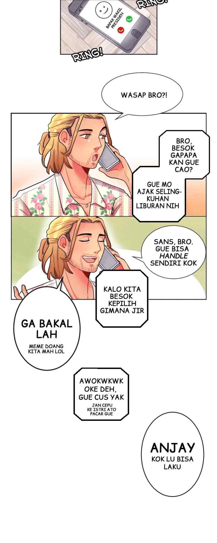 Stand Up, Mr. President! chapter 1 halaman 8