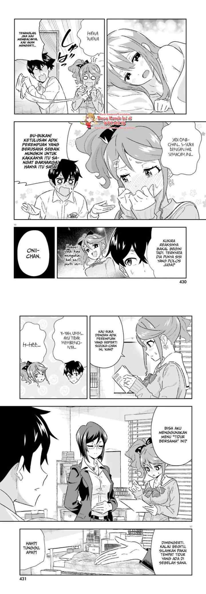 Suki Sugiru Kara Kanojo Ijou no, Imouto Toshite Aishite Kudasai chapter 2 halaman 9