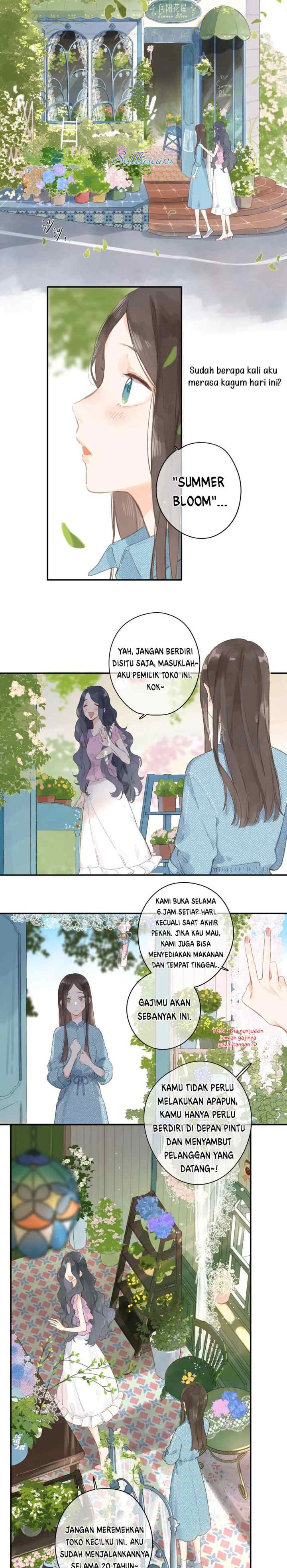 Summer Bloom at the Corner of the Street chapter 2 halaman 8