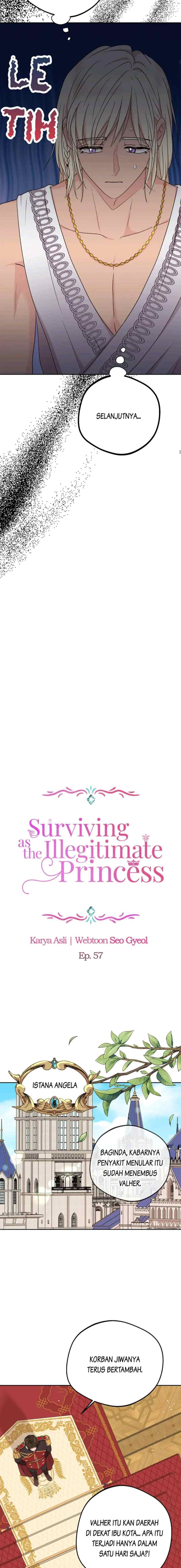 Surviving as an Illegitimate Princess chapter 57 halaman 4