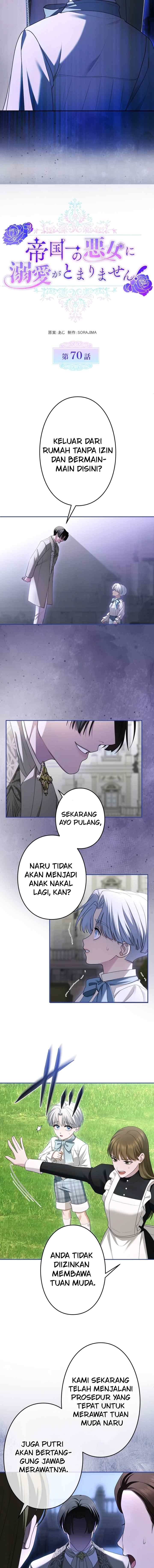 Teikoku Ichi no Akujo ni Dekiai ga Tomarimasen chapter 70 halaman 10