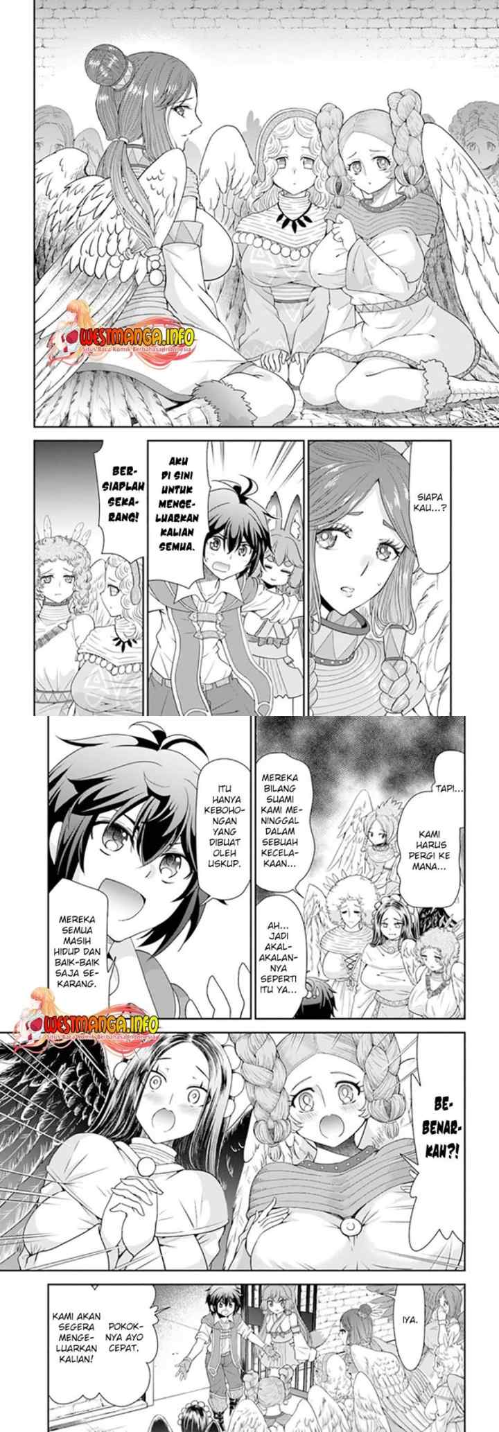 Tenohira Kaitaku Mura de Isekai Kenkokuki: Fueteku Yome-tachi to Nonbiri Mujintou Life chapter 32 halaman 7