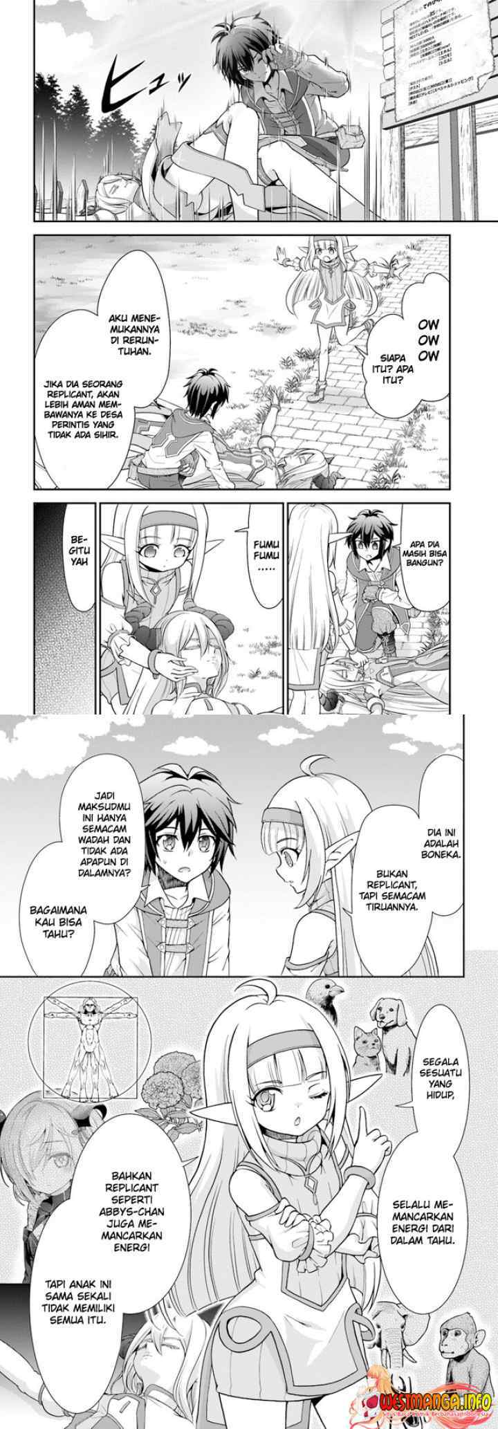 Tenohira Kaitaku Mura de Isekai Kenkokuki: Fueteku Yome-tachi to Nonbiri Mujintou Life chapter 46 halaman 11