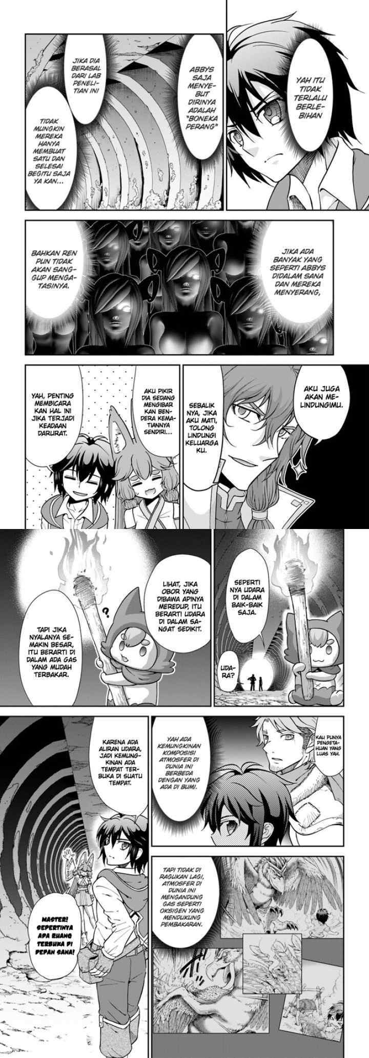 Tenohira Kaitaku Mura de Isekai Kenkokuki: Fueteku Yome-tachi to Nonbiri Mujintou Life chapter 46 halaman 8
