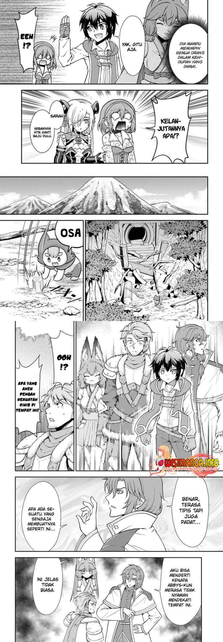 Tenohira Kaitaku Mura de Isekai Kenkokuki: Fueteku Yome-tachi to Nonbiri Mujintou Life chapter 46 halaman 6
