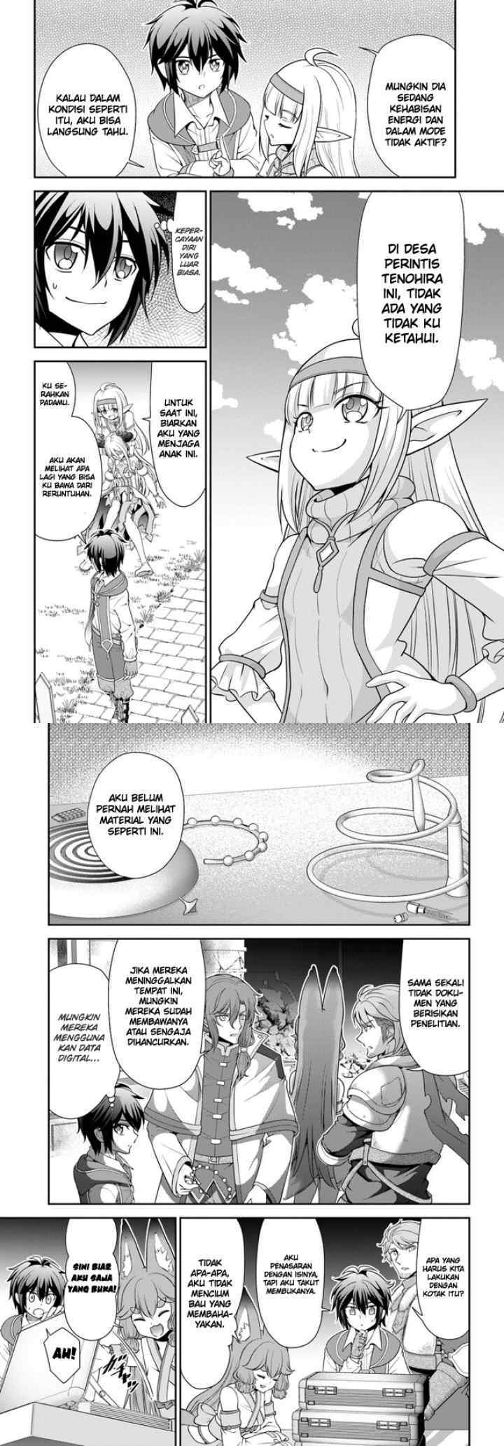Tenohira Kaitaku Mura de Isekai Kenkokuki: Fueteku Yome-tachi to Nonbiri Mujintou Life chapter 46 halaman 12