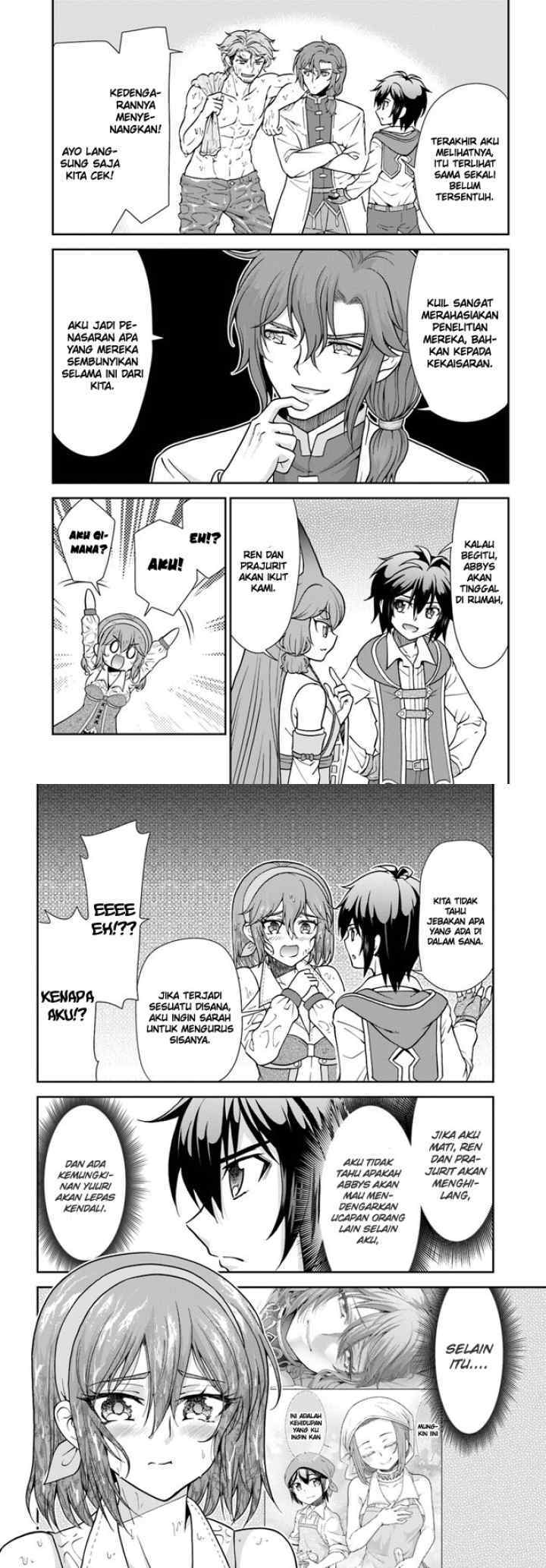 Tenohira Kaitaku Mura de Isekai Kenkokuki: Fueteku Yome-tachi to Nonbiri Mujintou Life chapter 46 halaman 5