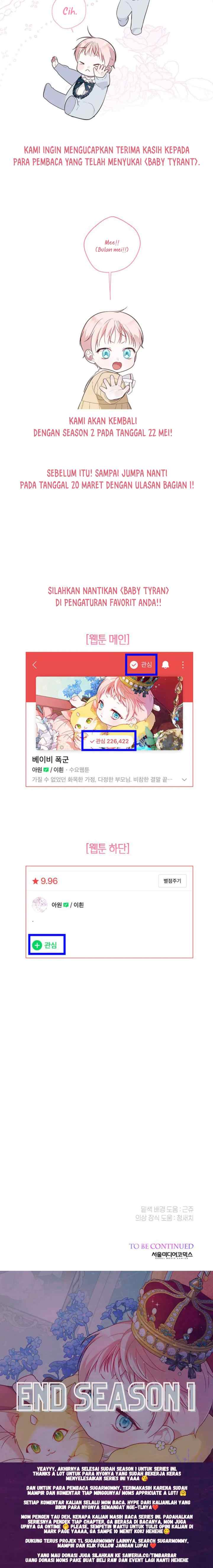 The Baby Tyrant chapter 55 halaman 19