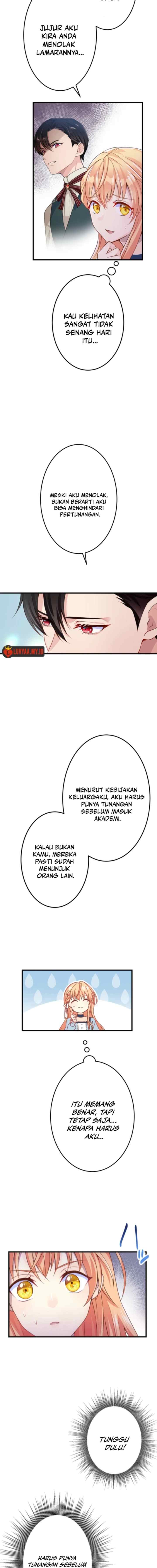 The Caring Young Lady Wants to Be a Wall chapter 3 halaman 6