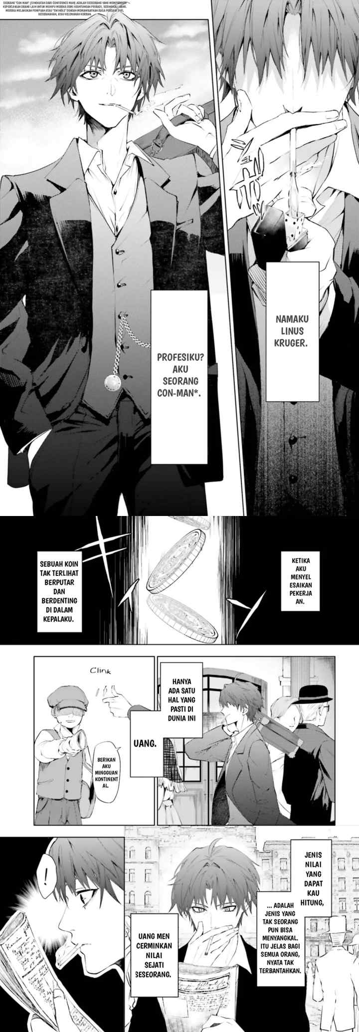 The Conman and the Girl's Masked Journey chapter 1 halaman 8