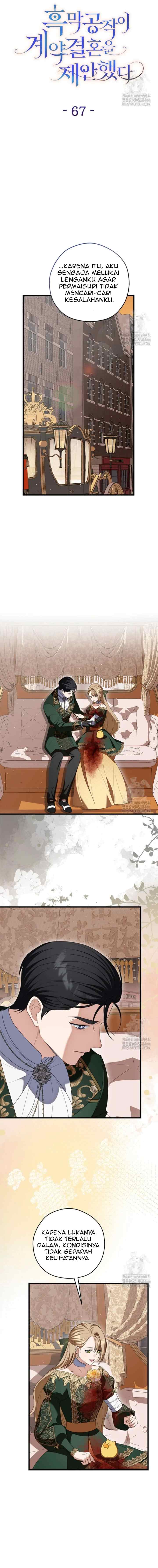 The Duke of Darkness Proposes a Contract Marriage chapter 67 halaman 5