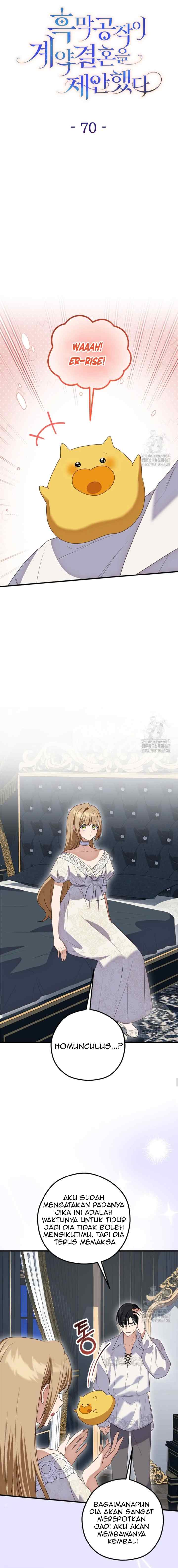 The Duke of Darkness Proposes a Contract Marriage chapter 70 halaman 4