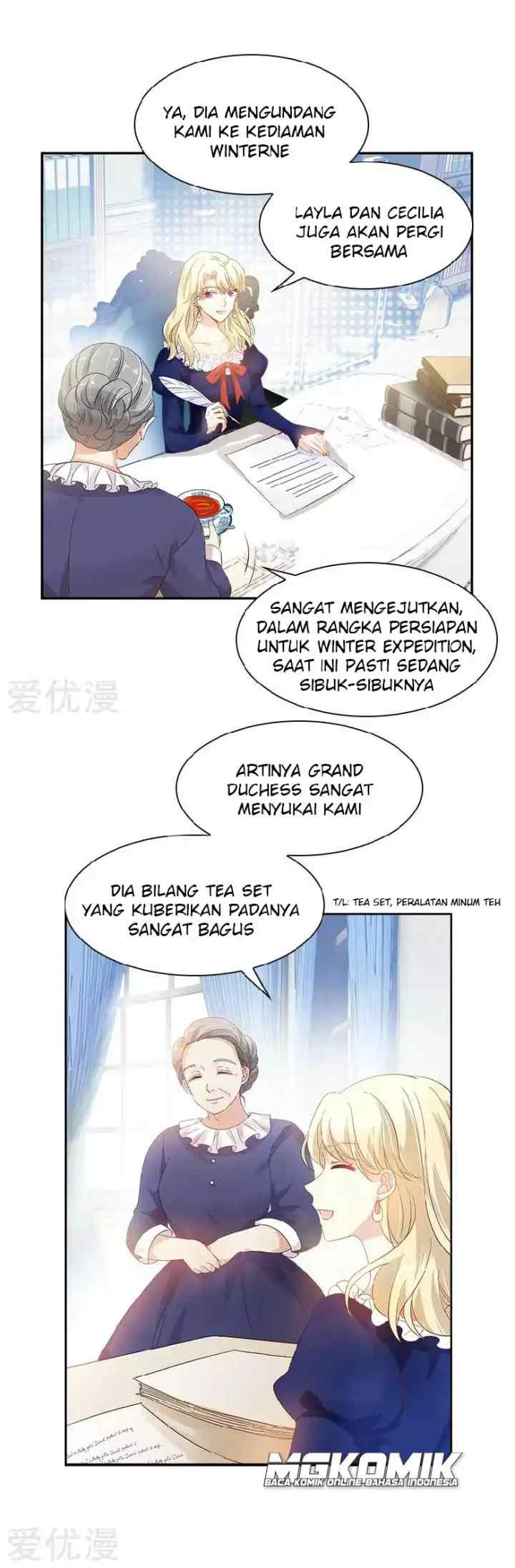 The Evil Lady Will Change chapter 45 halaman 8