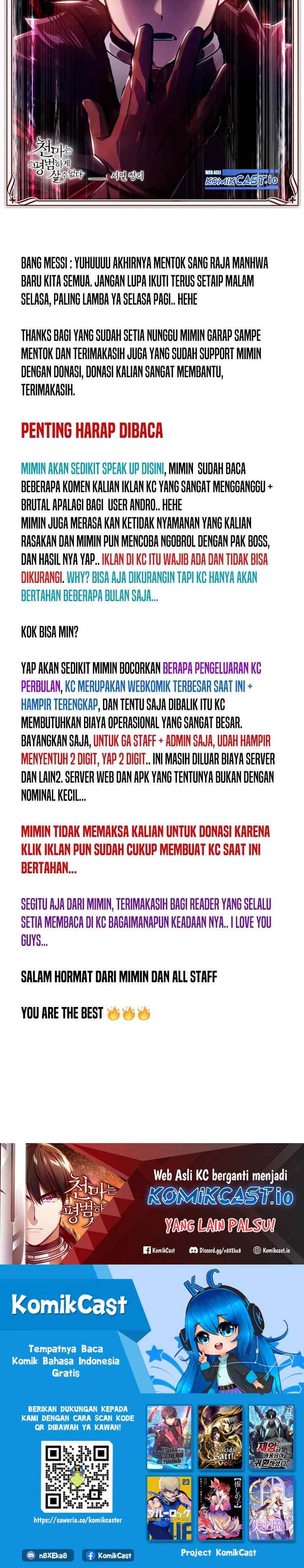 The Heavenly Demon Can't Live a Normal Life chapter 77 halaman 19