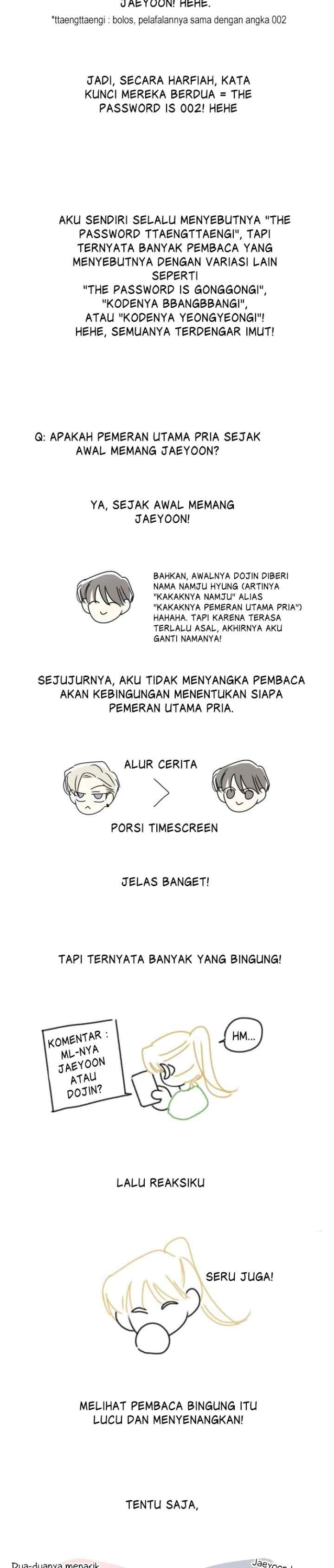 The Password Is 002! chapter 63.5 halaman 8