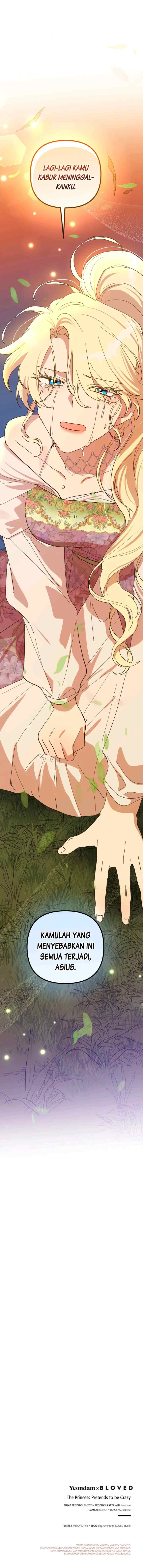 The Princess Pretends to Be Crazy chapter 118 halaman 17