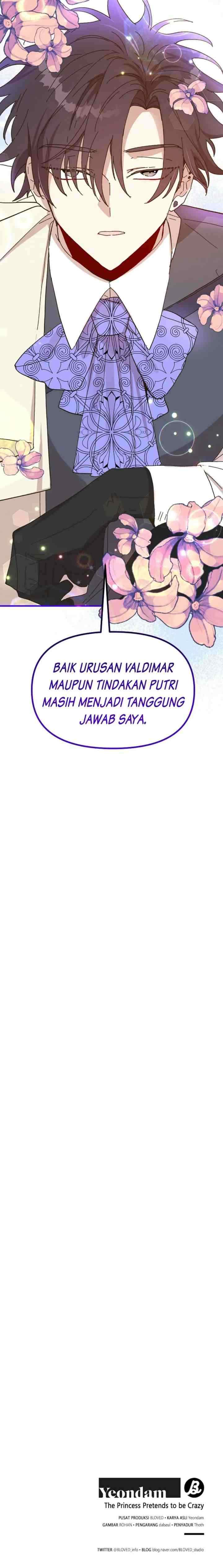 The Princess Pretends to Be Crazy chapter 59 halaman 19