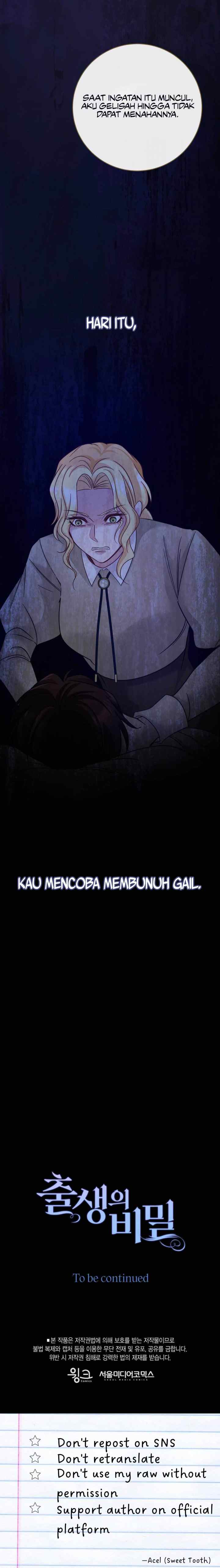 The Secret of Birth chapter 30 halaman 16