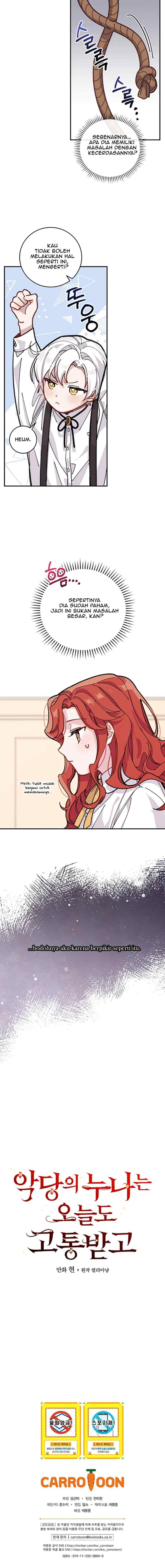 The Villain's Older Sister Suffers Again Today chapter 1 halaman 19