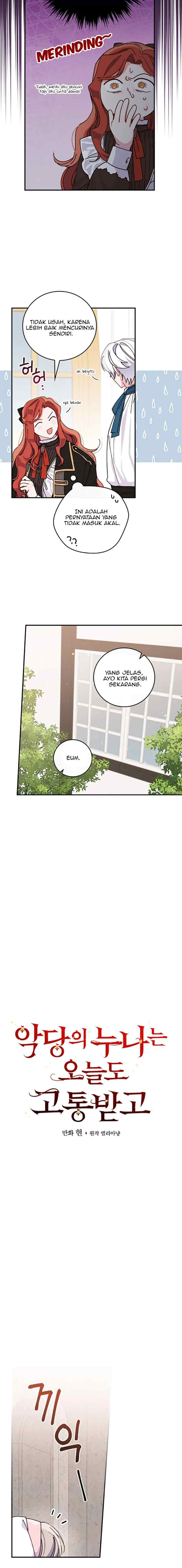 The Villain's Older Sister Suffers Again Today chapter 25 halaman 6