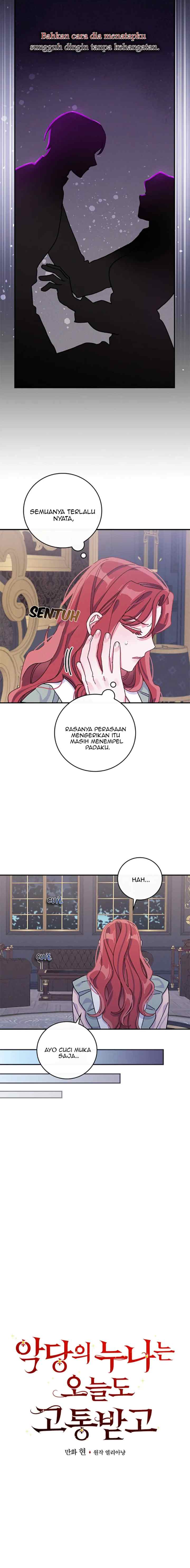 The Villain's Older Sister Suffers Again Today chapter 48 halaman 5