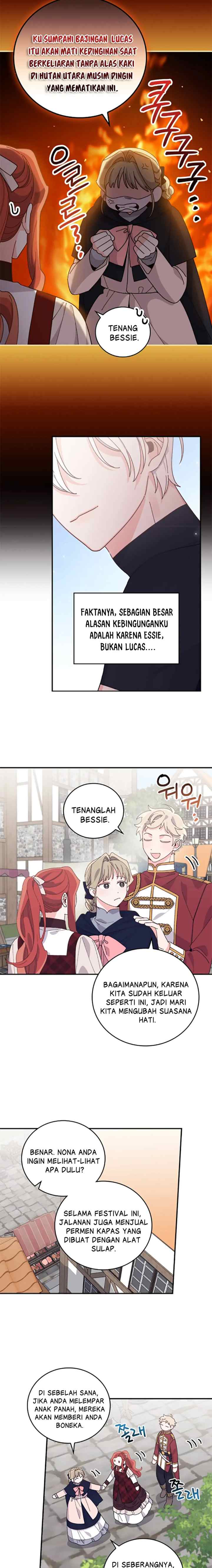 The Villain's Older Sister Suffers Again Today chapter 58 halaman 11
