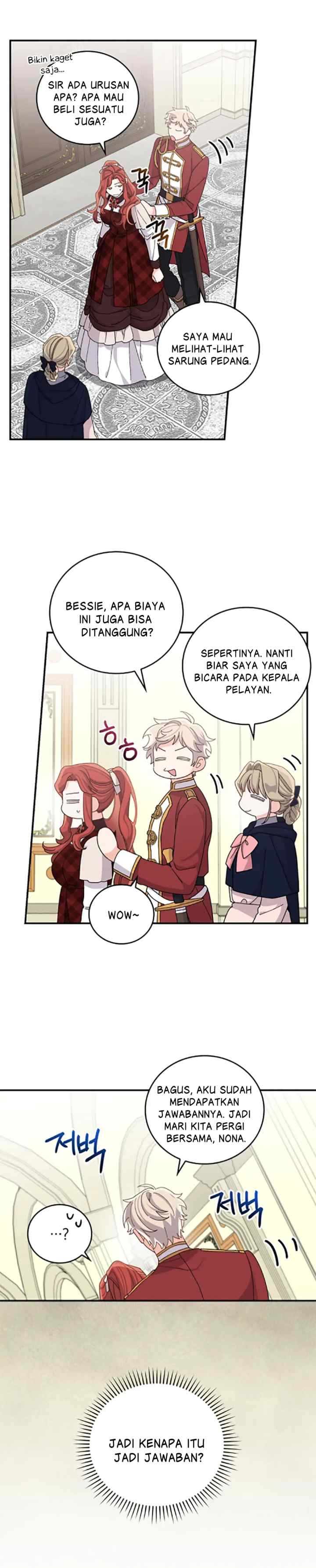 The Villain's Older Sister Suffers Again Today chapter 58 halaman 8