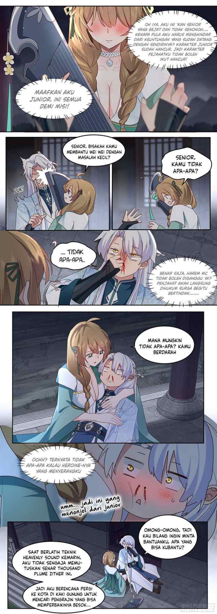 The Villain's Senior Brother And His Junior Sisters Are All Yanderes chapter 11 halaman 7