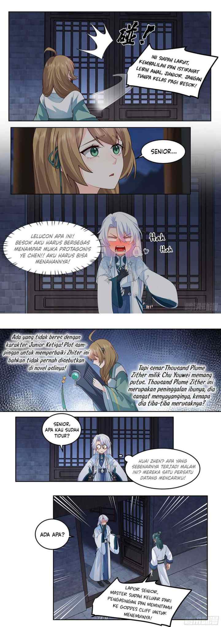 The Villain's Senior Brother And His Junior Sisters Are All Yanderes chapter 11 halaman 9