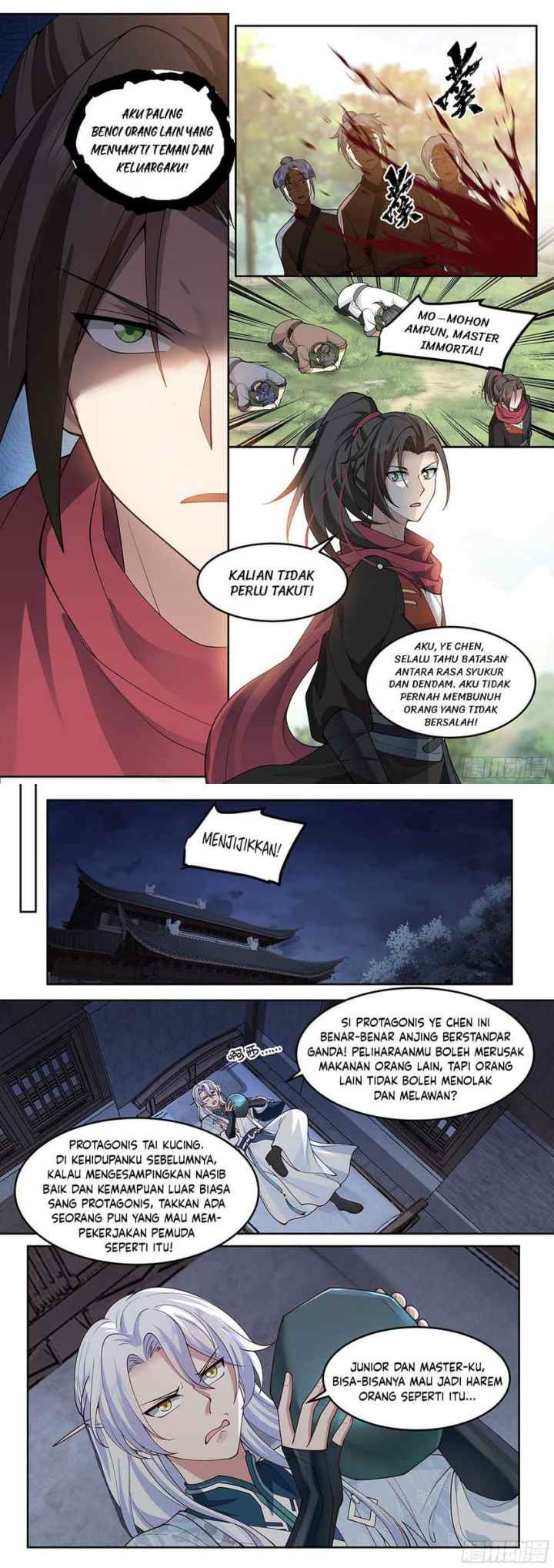The Villain's Senior Brother And His Junior Sisters Are All Yanderes chapter 11 halaman 4