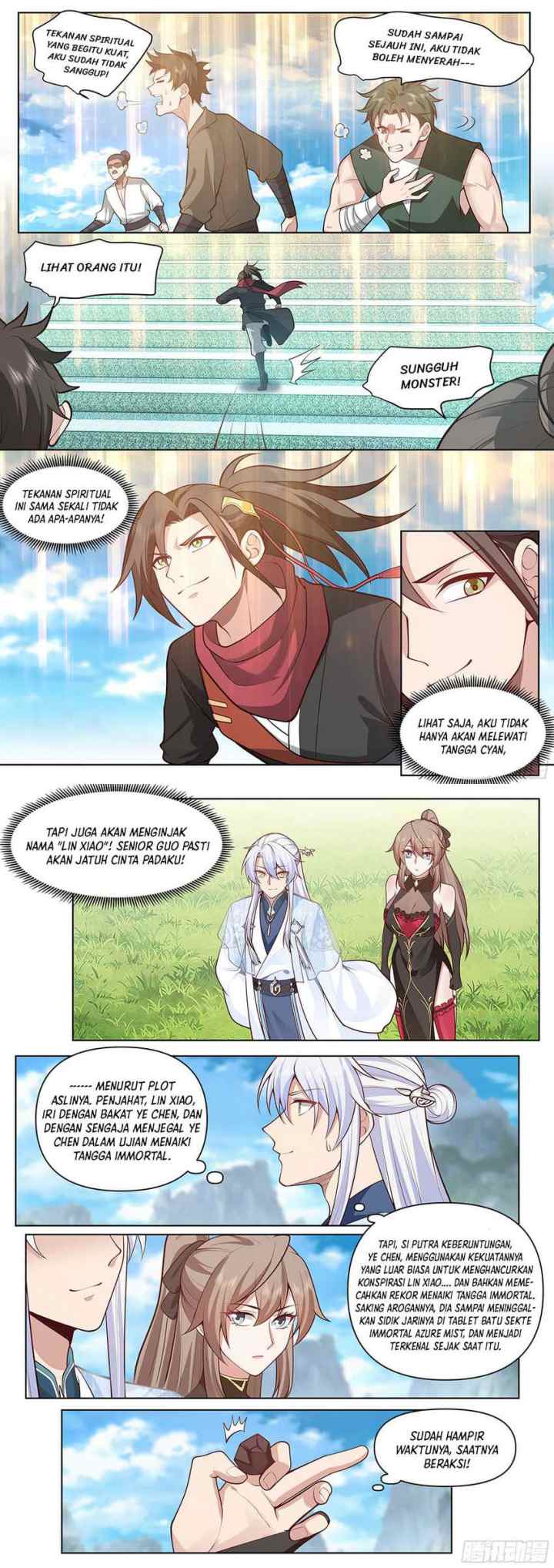 The Villain's Senior Brother And His Junior Sisters Are All Yanderes chapter 4 halaman 7
