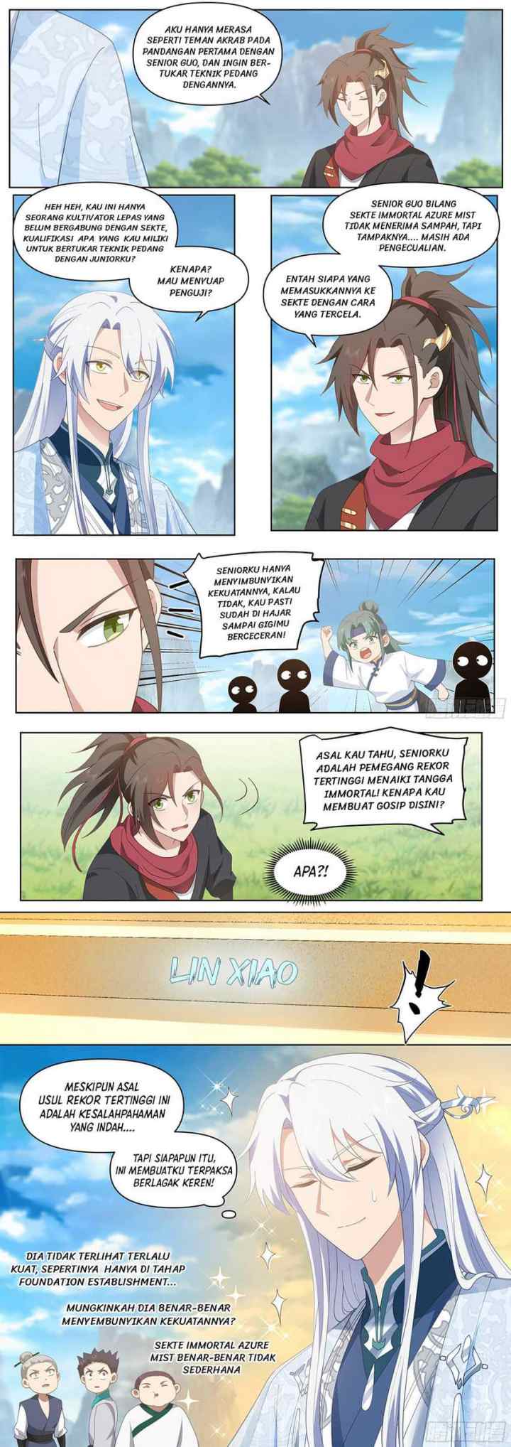The Villain's Senior Brother And His Junior Sisters Are All Yanderes chapter 4 halaman 5