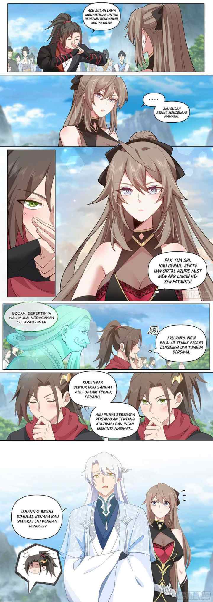The Villain's Senior Brother And His Junior Sisters Are All Yanderes chapter 4 halaman 4